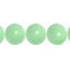 Gemstone beads, burma jade, round, 8mm, Sold per 16-inch Strand