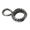 Connector, Zinc Alloy Jewelry Findings, Lead-free, 19x11mm hole:7mm, Sold by Bag