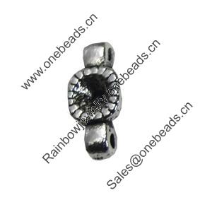 Connector, Zinc Alloy Jewelry Findings, Lead-free, 5x12mm hole:3mm, Sold by Bag