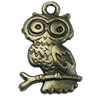 Pendant/Charm, Zinc Alloy Jewelry Findings, Lead-free, Animal 14x23mm, Sold by Bag