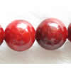 Gemstone beads, purple chtysocolla (dyed), round, 18mm, Sold per 16-inch Strand