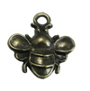 Pendant/Charm, Zinc Alloy Jewelry Findings, Lead-free, Animal 20x22mm, Sold by Bag