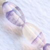 Gemstone beads, fluorite, rice, 8x12mm, Sold per 16-inch Strand 
