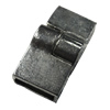 Clasps, Zinc Alloy Jewelry Findings Lead-free, 26x12mm, Hole:10x3mm, Sold by Bag 