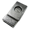 Clasps, Zinc Alloy Jewelry Findings Lead-free, 30x15mm, Hole:10.5x2.5mm, Sold by Bag 