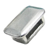 Slider, Zinc Alloy Bracelet Findinds, Lead-free, 11x7mm, Hole:6.5x2mm, Sold by KG 