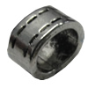 Slider, Zinc Alloy Bracelet Findinds, Lead-free, 15x8mm, Hole:11x7mm, Sold by KG