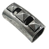 Slider, Zinc Alloy Bracelet Findinds, Lead-free, 28x13mm, Hole:10x9mm, Sold by KG