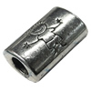 Slider, Zinc Alloy Bracelet Findinds, Lead-free, 18x11mm, Hole:5mm, Sold by KG