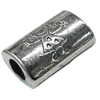 Slider, Zinc Alloy Bracelet Findinds, Lead-free, 18x11mm, Hole:5mm, Sold by Bag KG