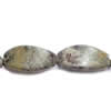 Gemstone beads, caohua stone, twist rice, 8x16mm, Sold per 16-inch Strand 