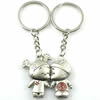 Zinc Alloy Lover keyring, Pendant Size 25mm-40mm, Length Approx:3.5inch-4inch, Sold by Pair