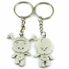 Zinc Alloy Lover keyring, Pendant Size 25mm-40mm, Length Approx:3.5inch-4inch, Sold by Pair