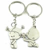 Zinc Alloy Lover keyring, Pendant Size 25mm-40mm, Length Approx:3.5inch-4inch, Sold by Pair