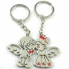 Zinc Alloy Lover keyring, Pendant Size 25mm-40mm, Length Approx:3.5inch-4inch, Sold by Pair