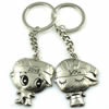 Zinc Alloy Lover keyring, Pendant Size 25mm-40mm, Length Approx:3.5inch-4inch, Sold by Pair