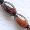Gemstone beads, golden obsidian, rice, 8x12mm, Sold per 16-inch Strand 