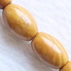 Gemstone beads, grain stone, rice, 8x12mm, Sold per 16-inch strand 