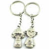 Zinc Alloy Lover keyring, Pendant Size 25mm-40mm, Length Approx:3.5inch-4inch, Sold by Pair