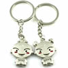 Zinc Alloy Lover keyring, Pendant Size 25mm-40mm, Length Approx:3.5inch-4inch, Sold by Pair