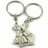 Zinc Alloy Lover keyring, Pendant Size 25mm-40mm, Length Approx:3.5inch-4inch, Sold by Pair