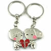 Zinc Alloy Lover keyring, Pendant Size 25mm-40mm, Length Approx:3.5inch-4inch, Sold by Pair