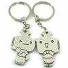 Zinc Alloy Lover keyring, Pendant Size 25mm-40mm, Length Approx:3.5inch-4inch, Sold by Pair