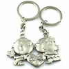 Zinc Alloy Lover keyring, Pendant Size 25mm-40mm, Length Approx:3.5inch-4inch, Sold by Pair