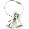 Zinc Alloy Lover keyring, Pendant Size 25mm-40mm, Length Approx:3.5inch-4inch, Sold by Pair