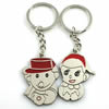 Zinc Alloy Lover keyring, Pendant Size 25mm-40mm, Length Approx:3.5inch-4inch, Sold by Pair