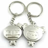 Zinc Alloy Lover keyring, Pendant Size 25mm-40mm, Length Approx:3.5inch-4inch, Sold by Pair