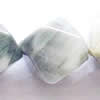 Gemstone beads, green rutilated jasper, octagon, 13x13mm, Sold per 16-inch Strand 