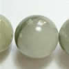 Gemstone beads, green rutilated jasper, round, 12mm, Sold per 16-inch Strand 