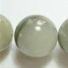 Gemstone beads, green rutilated jasper, round, 10mm, Sold per 16-inch Strand 