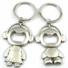 Zinc Alloy Lover keyring, Pendant Size 25mm-40mm, Length Approx:3.5inch-4inch, Sold by Pair