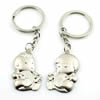 Zinc Alloy Lover keyring, Pendant Size 25mm-40mm, Length Approx:3.5inch-4inch, Sold by Pair