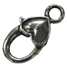 Zinc Alloy Clasp, Fashion Jewelry Clasp, Lead-free Length:27mm, Sold by Bag