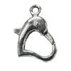 Zinc Alloy Clasp, Fashion Jewelry Clasp, Lead-free Length:14mm, Sold by Bag