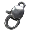 Zinc Alloy Clasp, Fashion Jewelry Clasp, Lead-free Length:30mm, Sold by Bag