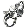 Zinc Alloy Clasp, Fashion Jewelry Clasp, Lead-free Length:25mm, Sold by Bag