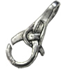 Zinc Alloy Clasp, Fashion Jewelry Clasp, Lead-free Length:24mm, Sold by Bag