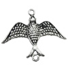 Pendant/Charm, Zinc Alloy Jewelry Findings, Lead-free, Animal 27x38mm, Sold by Bag