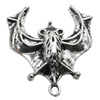 Pendant/Charm, Zinc Alloy Jewelry Findings, Lead-free, Animal 30x29mm, Sold by Bag