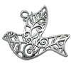 Pendant/Charm, Zinc Alloy Jewelry Findings, Lead-free, Animal 36x33mm, Sold by Bag