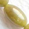 Gemstone beads, korean jade, rice, 8x12mm, Sold per 16-inch Strand 