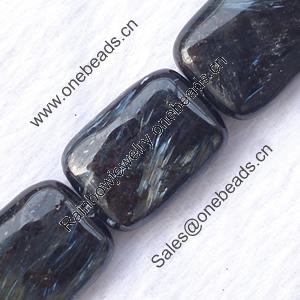 Gemstone beads, labradorite, rectangle, 14x10mm, Sold per 16-inch Strand 