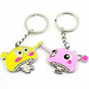 Zinc Alloy Lover keyring, Pendant Size 25mm-40mm, Length Approx:3.5inch-4inch, Sold by Pair