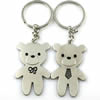 Zinc Alloy Lover keyring, Pendant Size 25mm-40mm, Length Approx:3.5inch-4inch, Sold by Pair