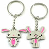 Zinc Alloy Lover keyring, Pendant Size 25mm-40mm, Length Approx:3.5inch-4inch, Sold by Pair