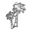 Pendant/Charm, Zinc Alloy Jewelry Findings, Lead-free, Tree 19x26mm, Sold by Bag